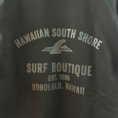 HawaiianSouthShore Sweater Crew Fin (Small-2XLarge) Black