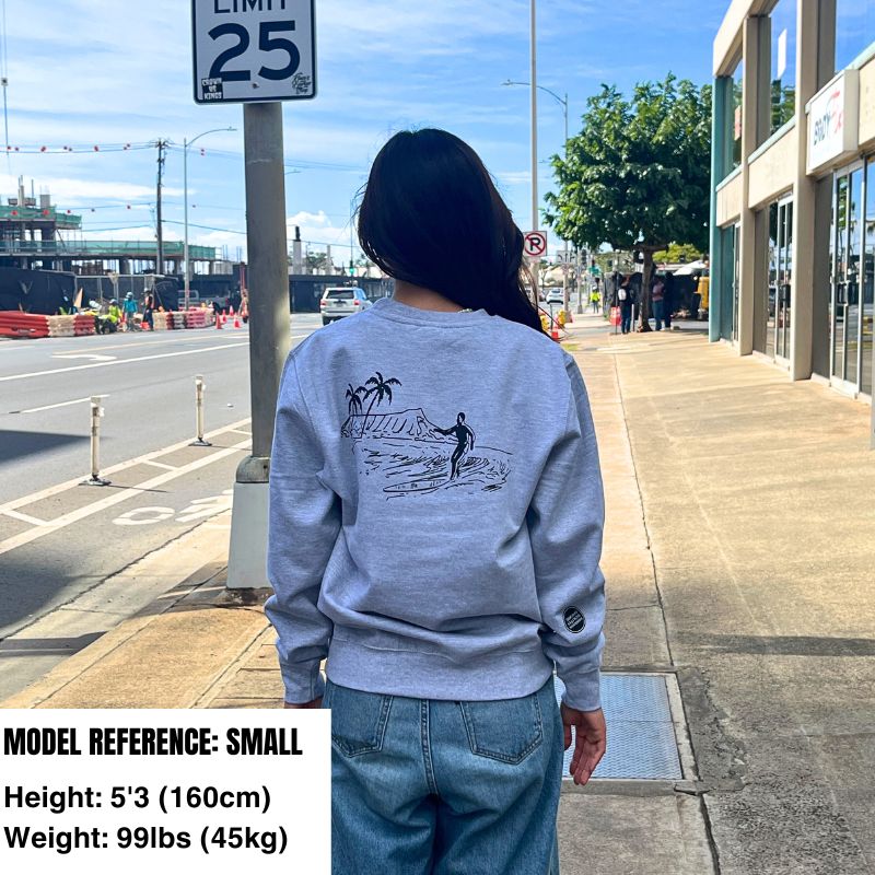 HawaiianSouthShore Sweater Crew Retro (Small-2XLarge)