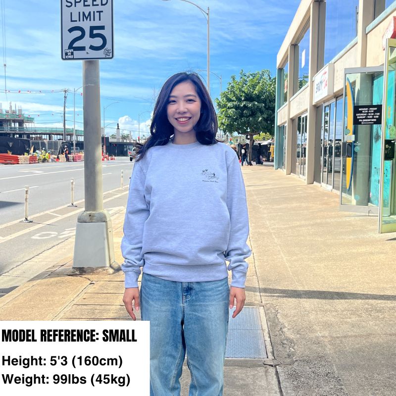 HawaiianSouthShore Sweater Crew Retro (Small-2XLarge)