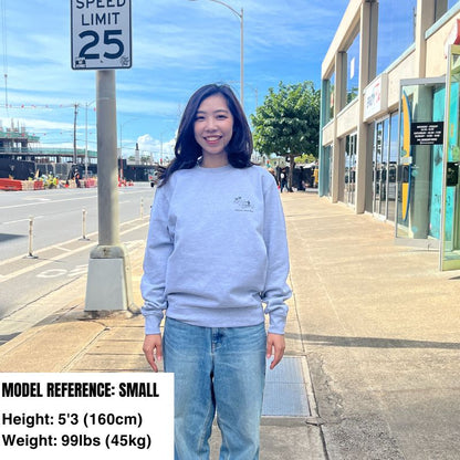 HawaiianSouthShore Sweater Crew Retro (Small-2XLarge)