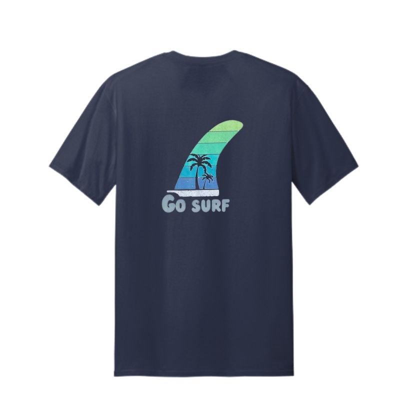 Shop Hawaiiansouthshore Go Surf T-Shirt Black - Hawaii