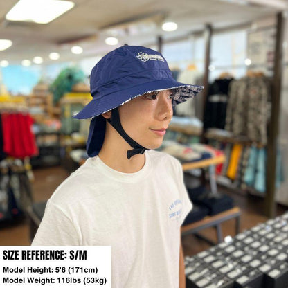Hawaiiansouthshore Surf Hat Floral Navy