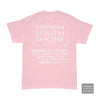 HawaiianSouthShore/T-Shirt/SURFPOINT/Small-XLarge/Pink Color