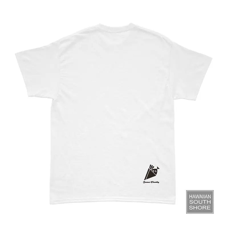 HawaiianSouthShore/T-Shirt/JAMES SURFER/Small-XLarge/White Black Color
