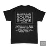 HwnSouthShore SURFPOINT Tee Black Unisex-CLOTHING/BAG-HawaiianSouthShore-[SURFBORDS HAWAII SURF SHOP]-HawaiianSouthShore