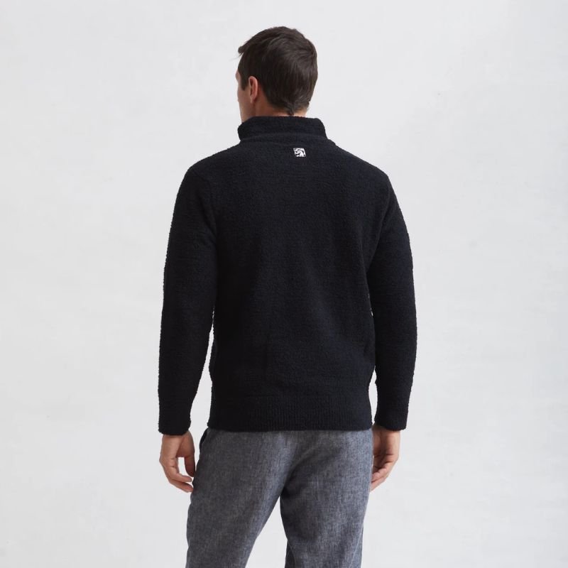 トップス kashwere Shop Kashwere 1/2 Zip Mens Black - Hawaii