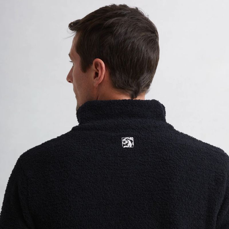 Shop Kashwere 1/2 Zip Mens Black - Hawaii