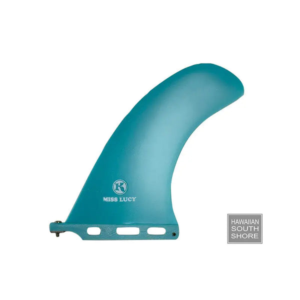 Kanoa Miss Lucy Fin Solid Teal-SHOP SURF ACC.-Fins Unlimited-[SURFBORDS HAWAII SURF SHOP]-HawaiianSouthShore