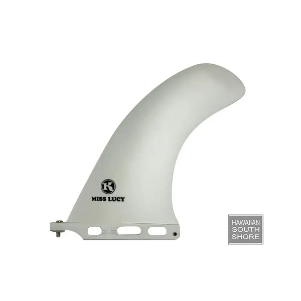 Kanoa Miss Lucy Fin Solid White-SHOP SURF ACC.-Fins Unlimited-[SURFBORDS HAWAII SURF SHOP]-HawaiianSouthShore