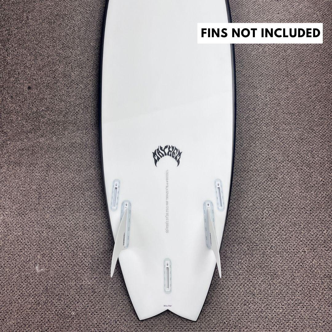 Lost RNF Twinzer 96'er Black Sheep Futures 5'4 V27 - Free Canards