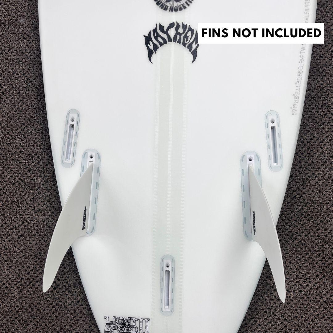 Lost RNF Twinzer 96'er Lightspeed II Futures 5'4 V27 - Free Canards