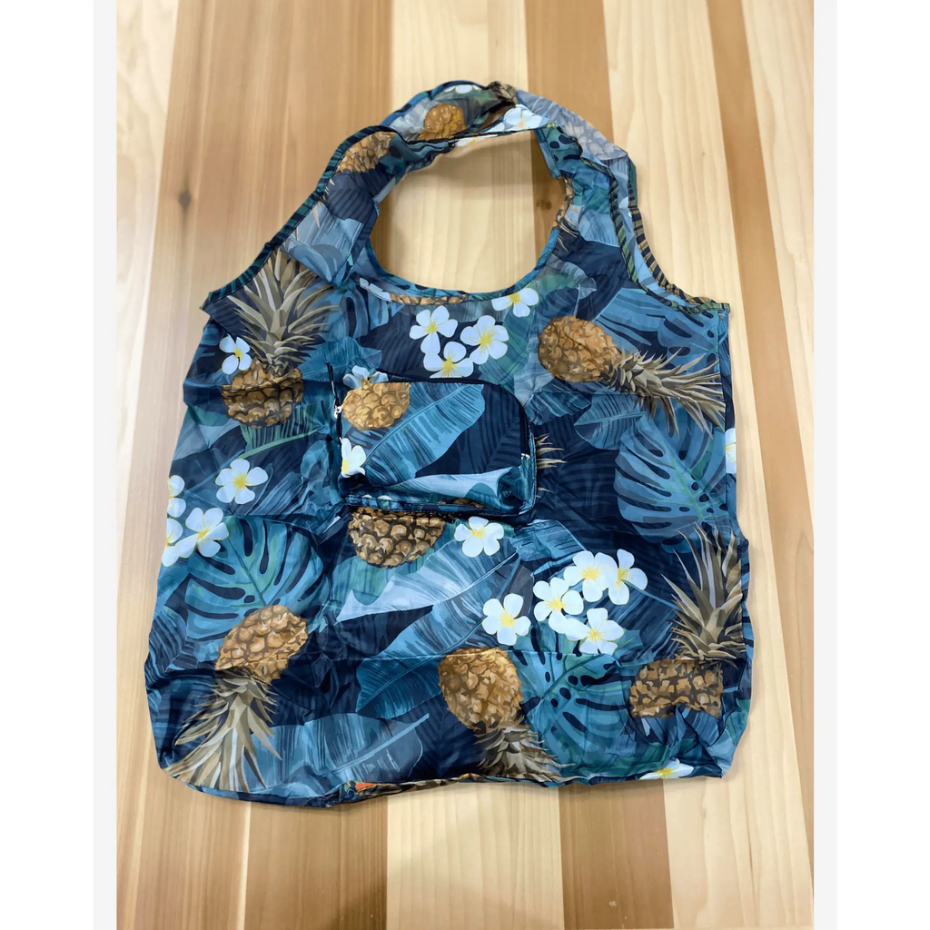 Eco Bag: Monsterra Pineapple-CLOTHING/BAG-HawaiianSouthShore-HawaiianSouthShore