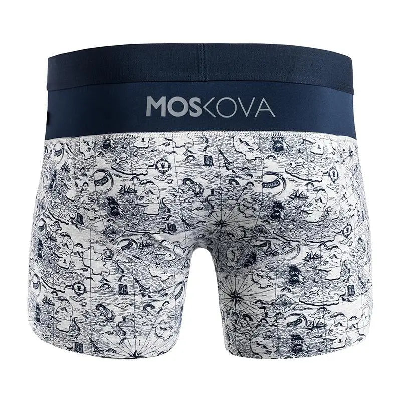 Moskova Boxer M2 Cotton MAPG - Map Grey-CLOTHING/BAG-MOSKOVA-HawaiianSouthShore