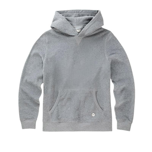 Outerknown Hoodie Hightide Pullover (XSmall-XXLarge) Mid Heather Grey