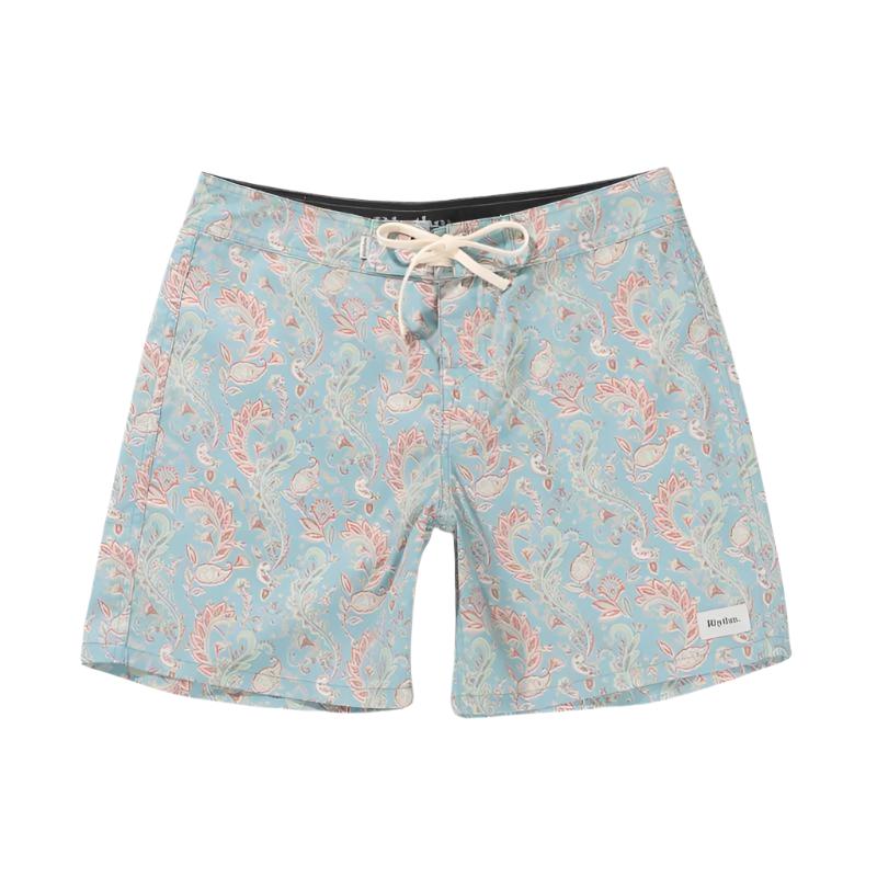 Rhythm Paisley Boardshorts Slate - Beach Shorts 28-34 | Hawaii