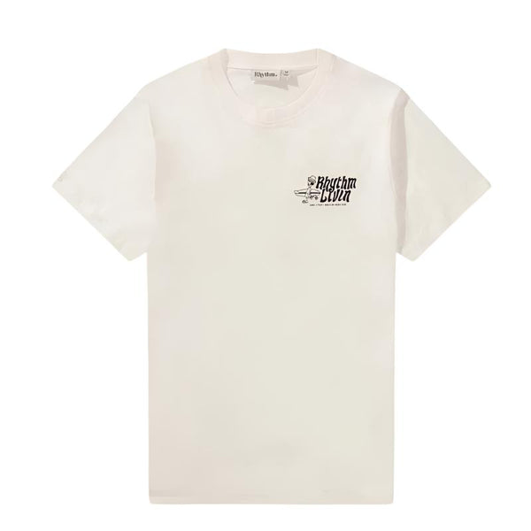 Rhythm Livin' T-Shirt White - Coastal Surf Tee | Hawaii