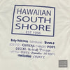 HWNSS Tee Surfpoint White/Navy Shop at Hawaiian South Shore Surf Shop