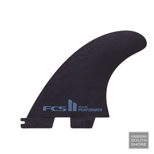 FCS II PERFORMER 3-Fin Performance Glass (Med-Large) Performer Template Black
