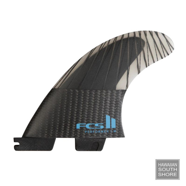 FCS II PERFORMER 3-Fin PC Carbon +AirCore Tranquil Blue
