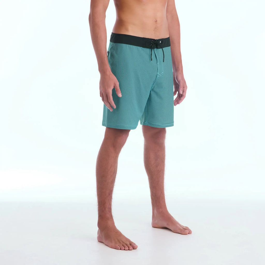 IPD Static Hwy 1 Fit 18" Boardshort Mist Blue - IPD – Bob Hurley’s Newest “Old” Idea