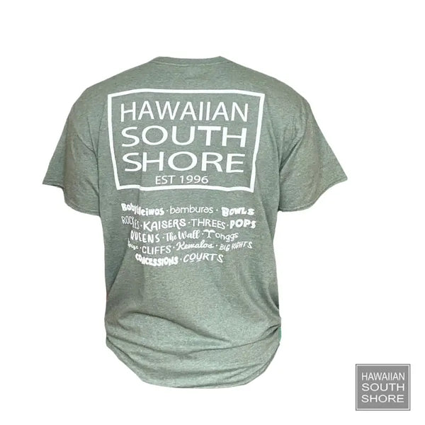 HawaiianSouthShore T-Shirt SURFPOINT XSmall-XLarge Military