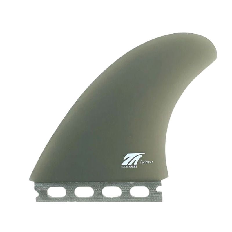 True Ames TA Twinzer - FCS / Futures Compatible Solid Fiberglass Smoke - SHOP SURF ACC. - [Surfboards Surf Shop and Clothing Boutique Honolulu]
