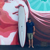 Taylor Jensen TJ PRO V 9'0 V60.0 Xeon Red-SHOP SURFBOARDS.-[SURFBOARDS HAWAII SURF SHOP]-HawaiianSouthShore