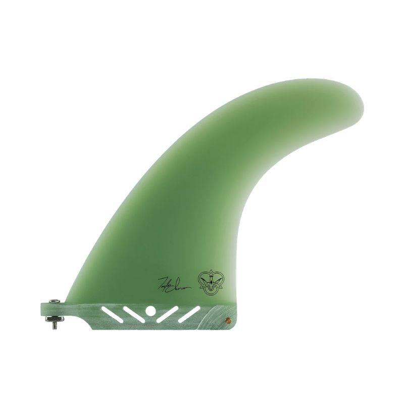 Taylor Jensen Signature Center Longboard Fin 6.0" Clear Fiberglass
