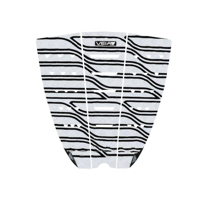 VEIA Deckpad 3 Piece Explorer Round Tail Waveform 3 Orbiter White
