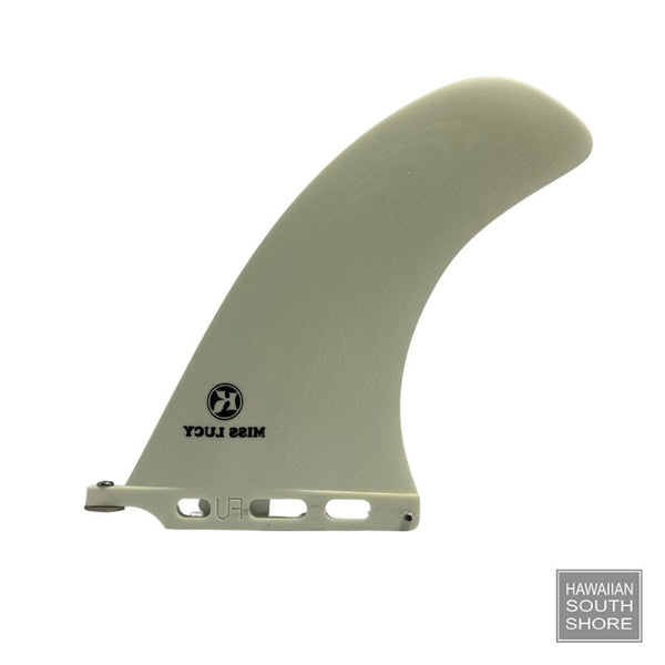 Fins Unlimited Kanoa Dahlin MISS LUCY Single Fin 9.5&quot; White