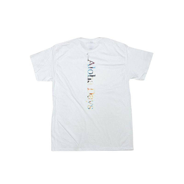 Shop Aloha Days Box Logo 2 Tshirt Navy | Hawaii