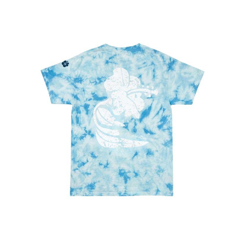 Aloha Days Kids T-Shirt LTD HIBISCUS Made in Hawaii XS-Large Blue - Must-Have for Surfers