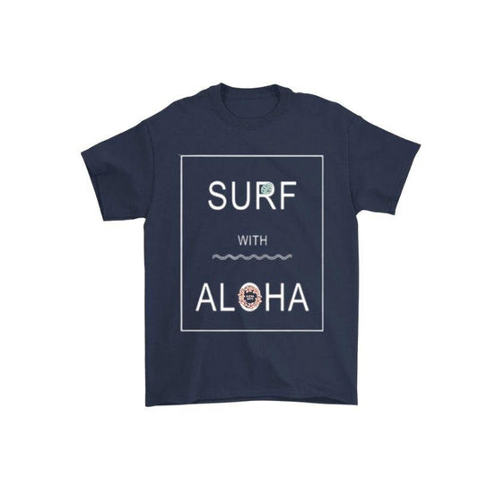 Aloha Days Kids T-Shirt SURF & ALOHA Made in Hawaii (XSmall - XLarge) Navy - Must - Have for Surfers