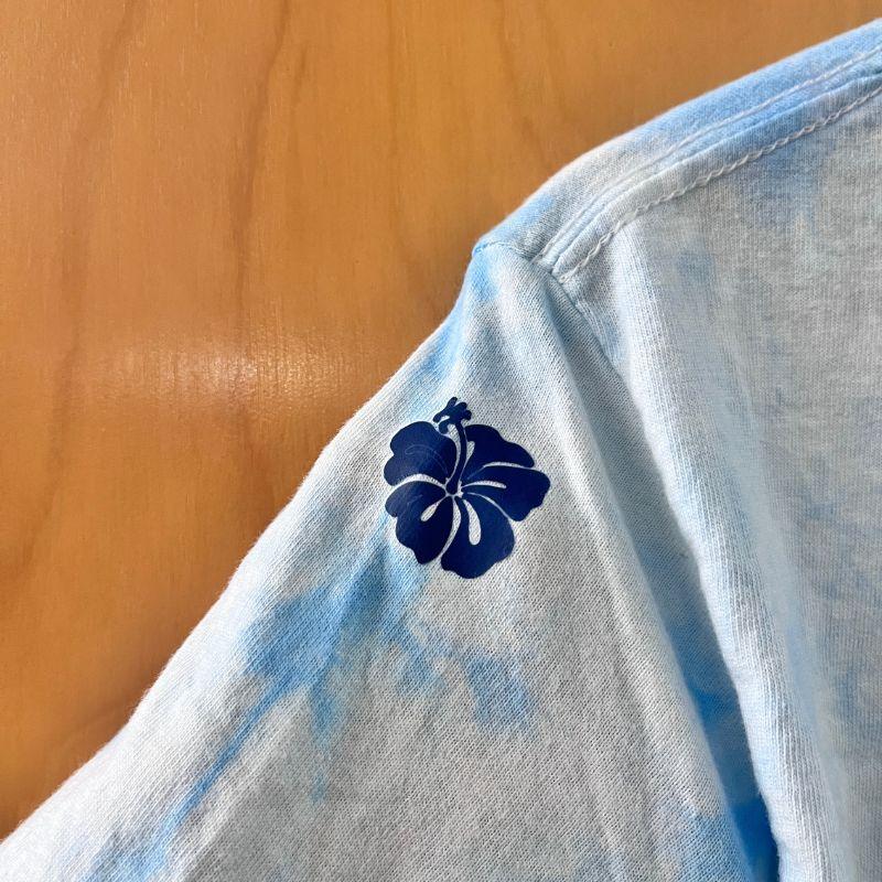 Shop Aloha Days HIBISCUS T-Shirt Blue| Hawaii