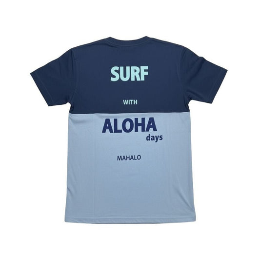 Aloha Days SHAKA Made in Hawaii S - L Light Blue Navy - Must - Have for Surfers