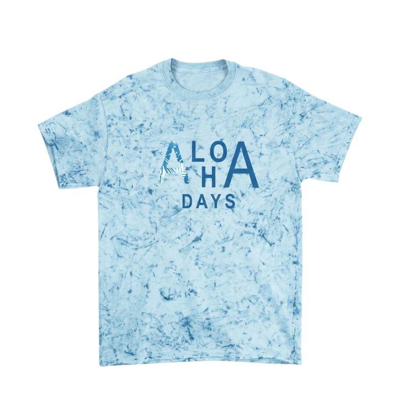 Aloha Days T-Shirt HI Ltd. Made in Hawaii (Small-XLarge) Blue - Must-Have for Surfers