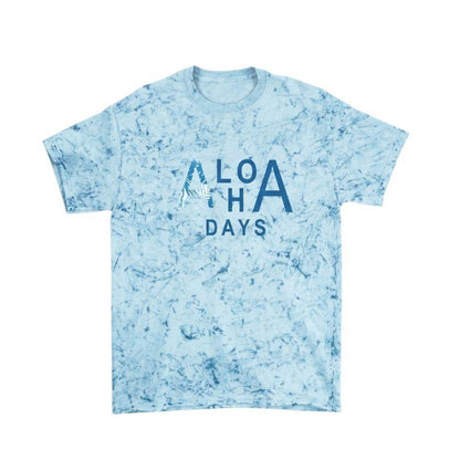 Aloha Days T-Shirt HI Ltd. Made in Hawaii (Small-XLarge) Blue - Must-Have for Surfers