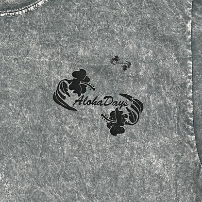 Aloha Days T-Shirt Hibiscus Made in Hawaii (Small-XLarge) Tie Dye - Must-Have for Surfers