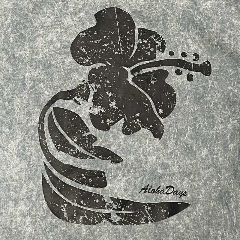 Aloha Days T-Shirt Hibiscus Made in Hawaii (Small-XLarge) Tie Dye - Must-Have for Surfers