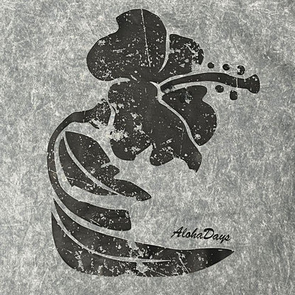 Aloha Days T-Shirt Hibiscus Made in Hawaii (Small-XLarge) Tie Dye - Must-Have for Surfers