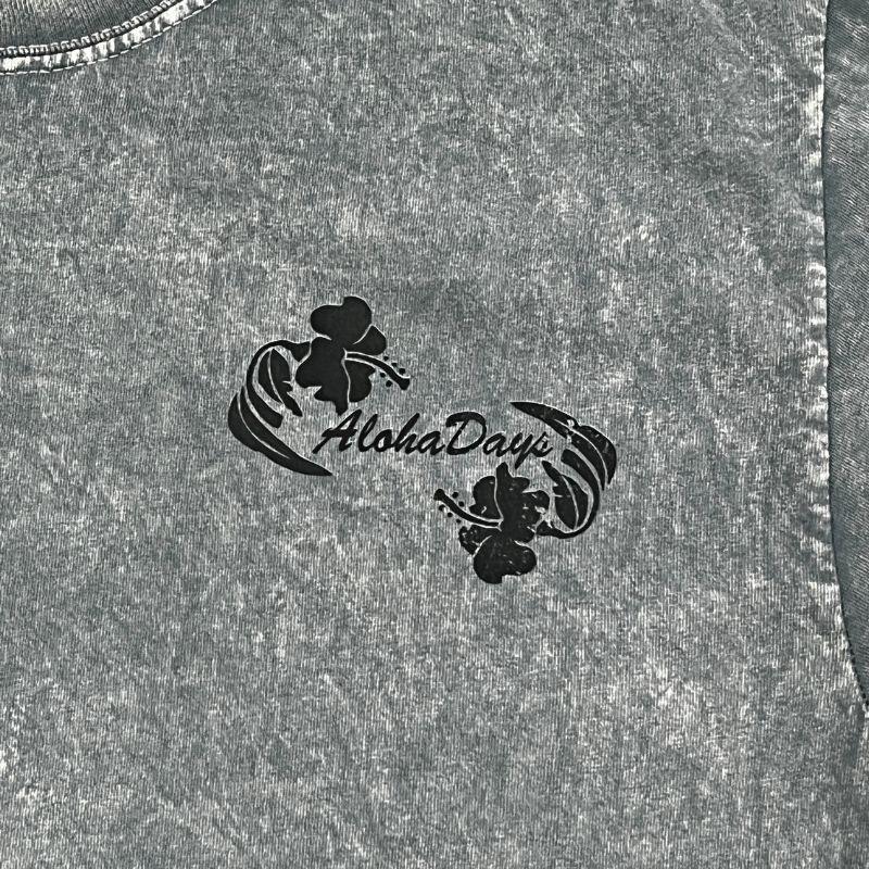 Aloha Days T-Shirt Hibiscus Made in Hawaii (Small-XLarge) Tie Dye - Must-Have for Surfers