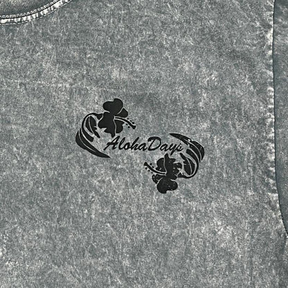 Aloha Days T-Shirt Hibiscus Made in Hawaii (Small-XLarge) Tie Dye - Must-Have for Surfers