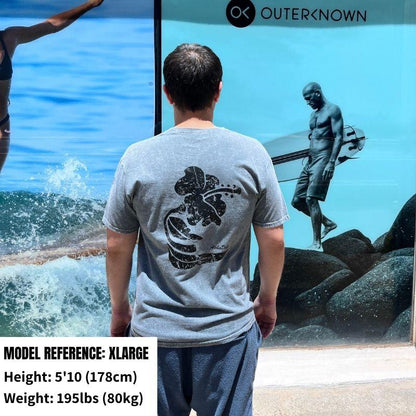 Aloha Days T-Shirt Hibiscus Made in Hawaii (Small-XXLarge) Tie Dye - Must-Have for Surfers