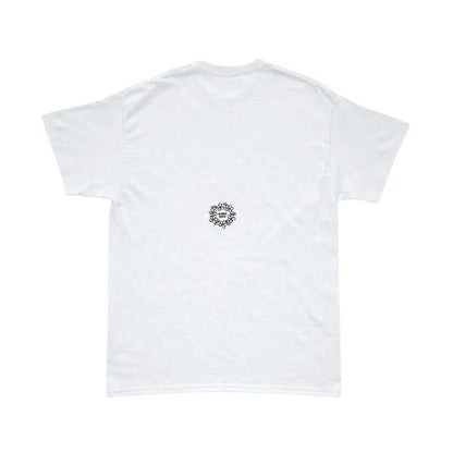 Aloha Days T-Shirt Hula Girl Frame Made in Hawaii (Small - XLarge) White - Must - Have for Surfers
