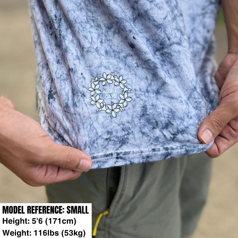 Aloha Days T-Shirt PINEAPPLE LTD. Made in Hawaii Small-XLarge Grey - Must-Have for Surfers