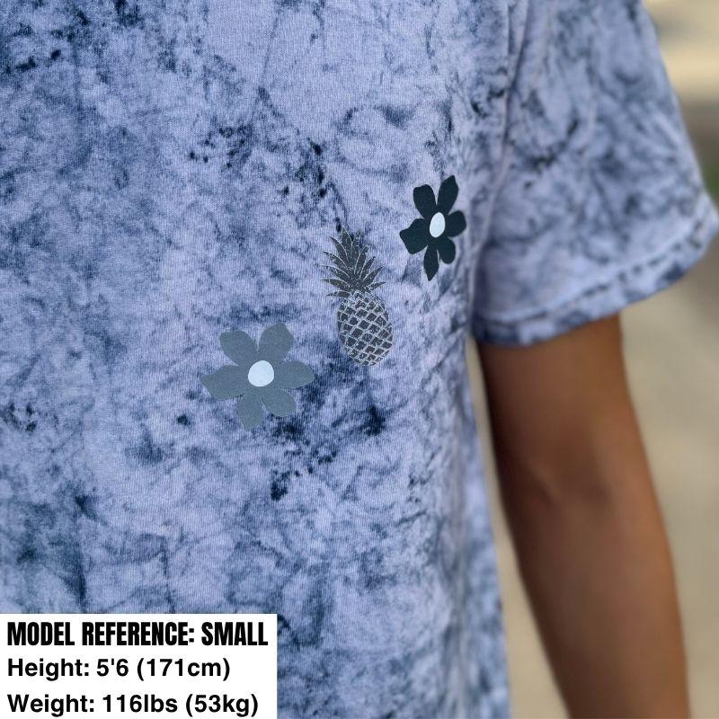 Aloha Days T-Shirt PINEAPPLE LTD. Made in Hawaii Small-XLarge Grey - Must-Have for Surfers
