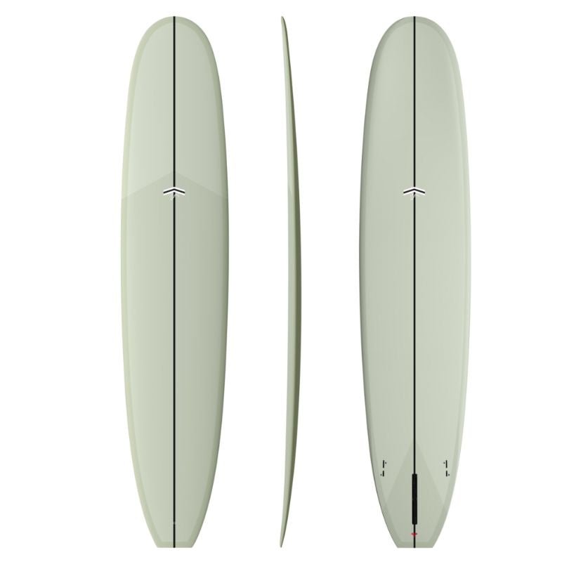CJ Nelson Chameleon 2+1 Fin (9'1 - 10') Thunderbolt Red Volan - Must - Have for Surfers