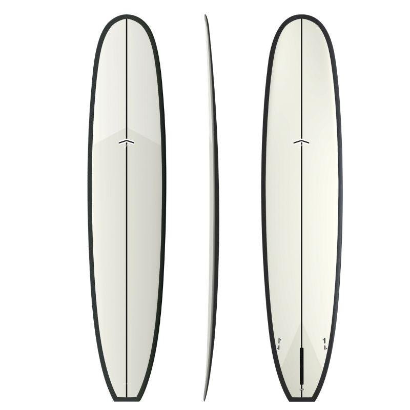 CJ Nelson CHAMELEON 2+1 Fin (9'1 - 9'5) Thunderbolt Black - Must - Have for Surfers