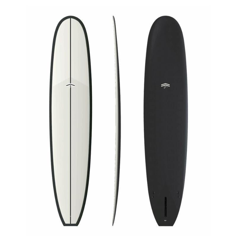 CJ Nelson CHAMELEON 2+1 Fin (9'1 - 9'5) Thunderbolt Black - Must-Have for Surfers