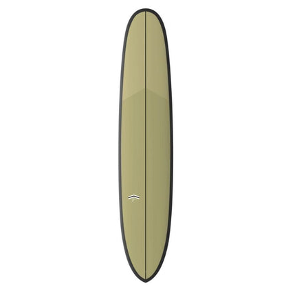 CJ Nelson Paragon Single Fin (9'7) Thunderbolt Black Tan Brushed Carbon - Must - Have for Surfers